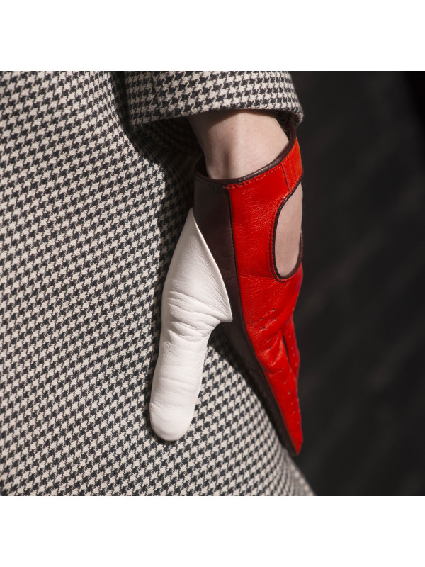  To be: forceful & assertive & bicolor & bright red